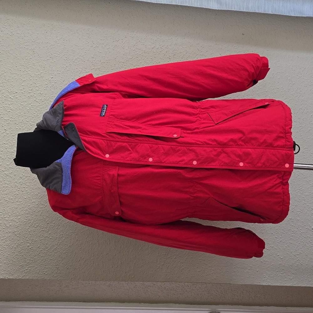 Vintage 90’s Red Patagonia Heavy Parka Coat Men’s L